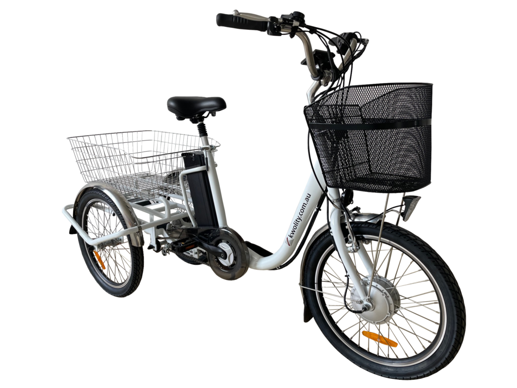 New age e-Trike (Alpine White) - Kwolity